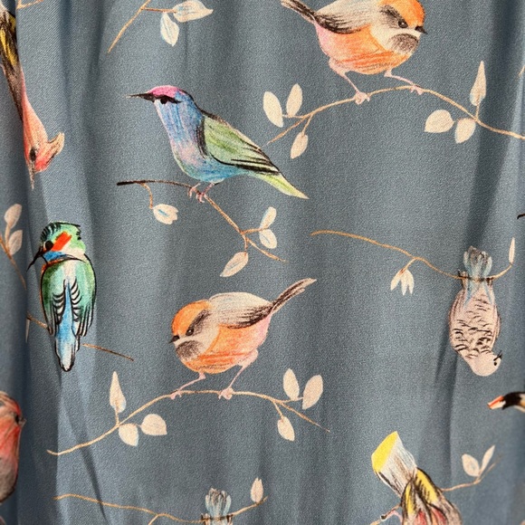 Pietro Brunelli “Tiffany” Bird Print Maternity Dress.   New With Tags. NWT - Picture 6 of 8